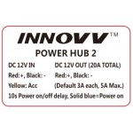 INNOVV Power Hub2 (20Amp)  Motorcycle Power Distribution System Kit for Motorcycle